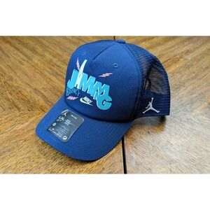 Nike Jordan Air Trucker Hat Mens Adjustable Jordan Jamming Frequency Rise Cap